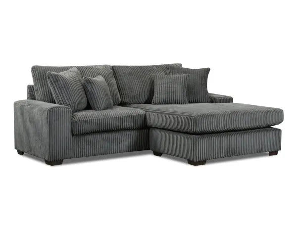 Comfy 2PC Plush Sectional - LDH Furniture