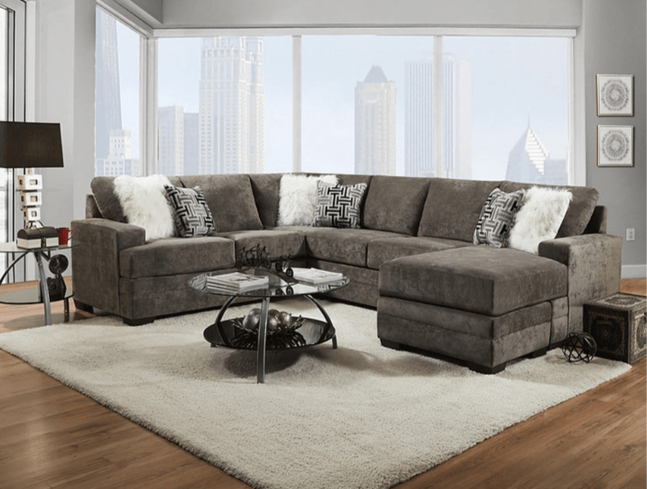 Cloud Charcoal Sectional
