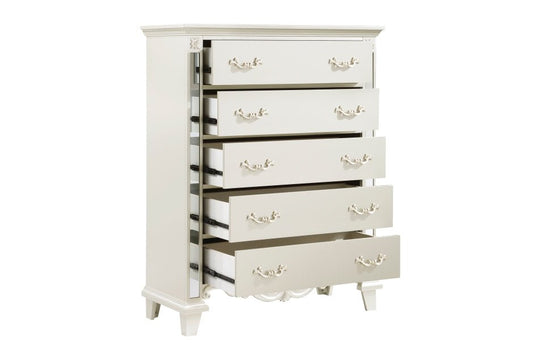 Ever Collection 5 Draw Tall Chest - LDH Furniture