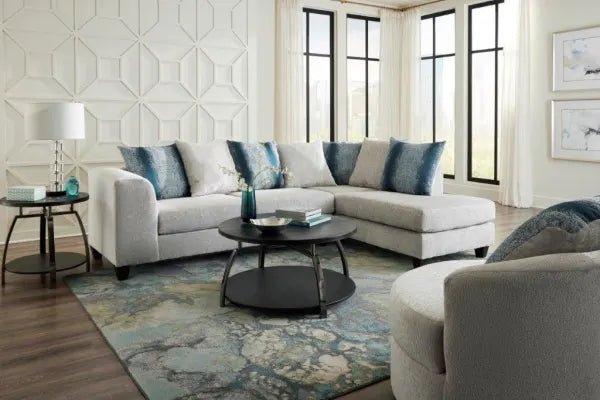 Knowles Sectional w Pillows Collection - LDH Furniture